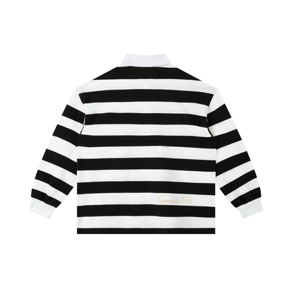 The Promise Remains — Striped Polo