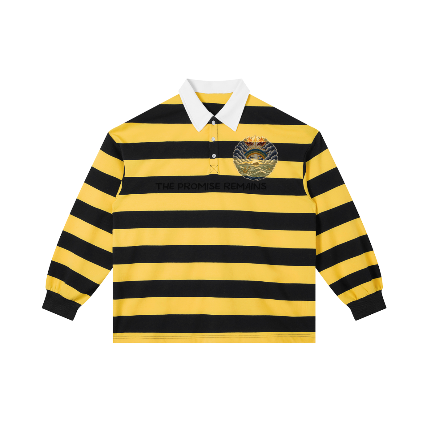 The Promise Remains — Striped Polo