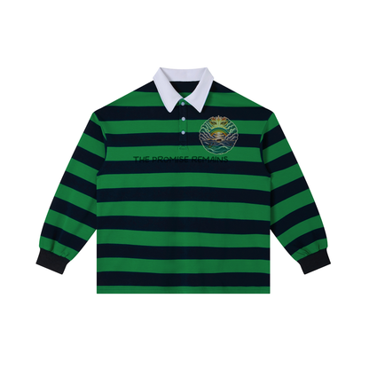 The Promise Remains — Striped Polo