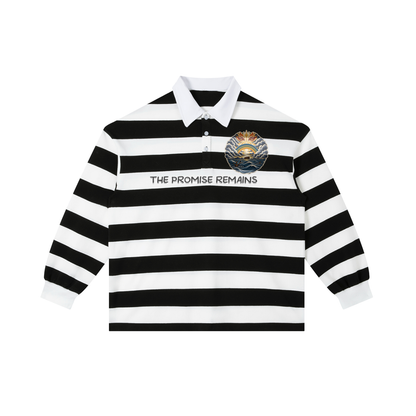 The Promise Remains — Striped Polo