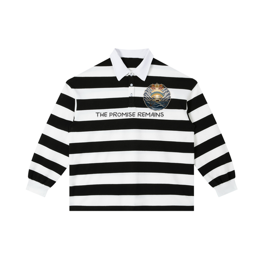 The Promise Remains — Striped Polo