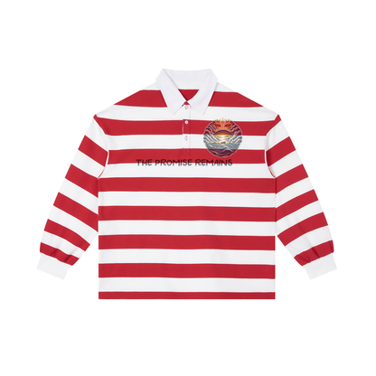 The Promise Remains — Striped Polo
