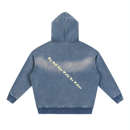 Walking on Water — My God Can Walk On Water Two-Way Zipper